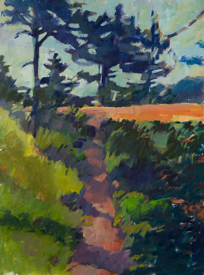 Path to the Right   by Molly Preston